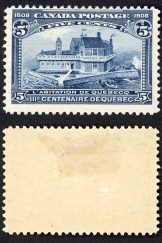 Canada SG191 5c Indigo Fresh Colour M/M Cat 65 Pounds