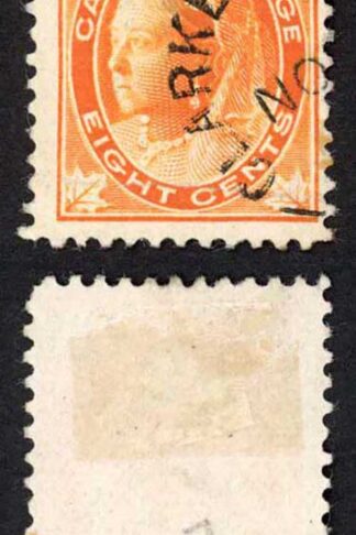 Canada SG148 8c Orange Fresh Colour Fine Used Cat 18 Pounds