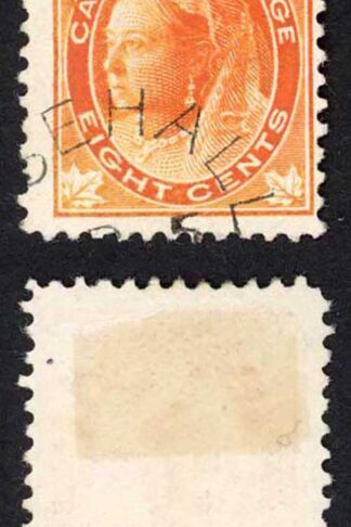 Canada SG148 8c Orange Fresh Colour Fine Used Cat 18 Pounds