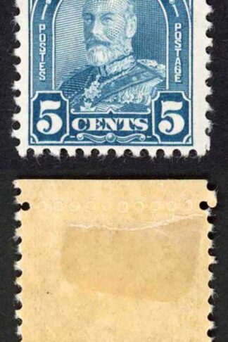 Canada SG296 5c Deep Slate Blue Perf 11 Fresh Colour M/M Cat 11 Pounds