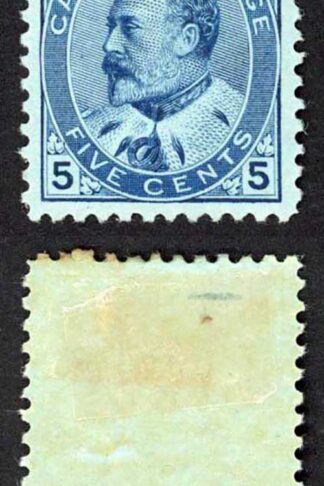 Canada SG178 5c Blue/bluish Fresh Colour M/M Cat 90 Pounds