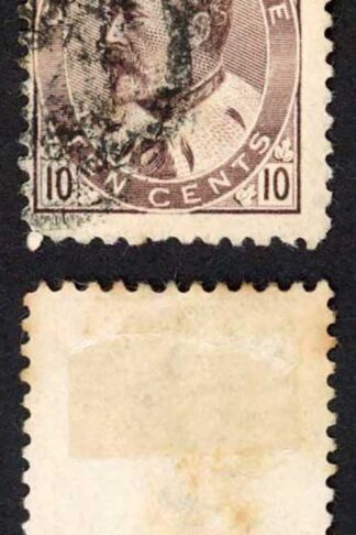 Canada SG182 10c Brown-lilac Fresh Colour used Cat 32 Pounds
