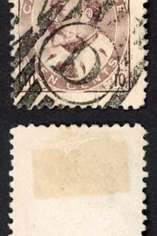 Canada SG182 10c Brown-lilac Fresh Colour used Cat 32 Pounds