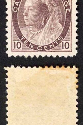 Canada SG164 10c Deep Brown Fresh M/M (toning) Cat 170 Pounds