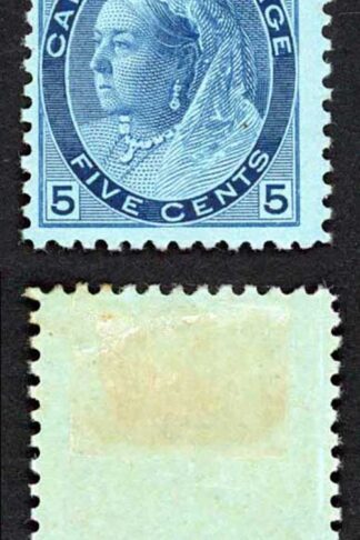 Canada SG157 5c Slate-blue/blueish Fresh Colour M/M Cat 110 Pounds