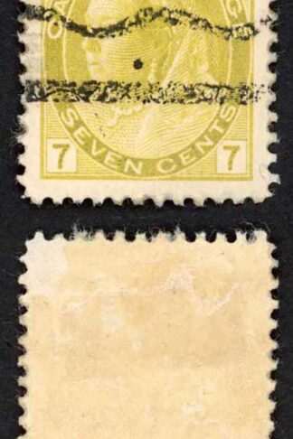 Canada SG160 7c Greenish yellow Cat 32 Pounds