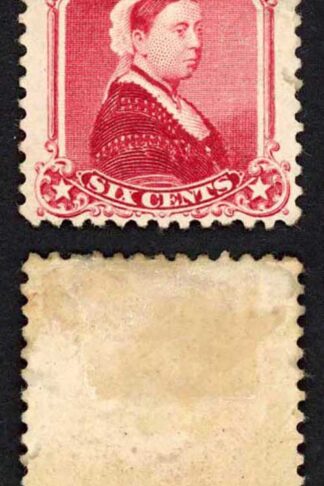 Newfoundland SG60 6c Crimson-lake Fresh Colour M/M Cat 40 pounds