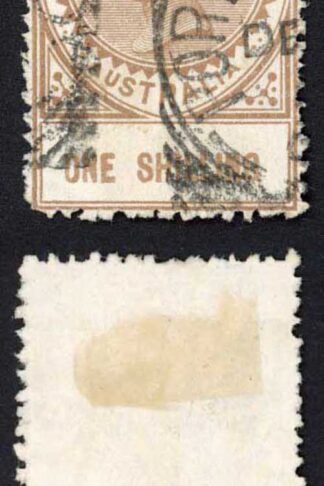 South Australia SG275 1/- Thin Postage Fresh Colours Cat 8.5 pounds