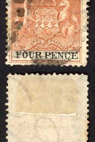 Rhodesia SG22 4d Chestnut and black Cat 8 pounds