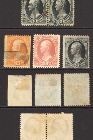 USA small selection of better items (30c Hinged Mint) Cat 1350+ pounds