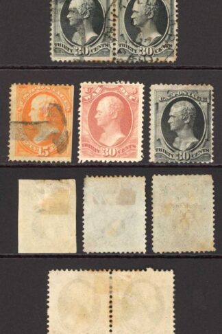 USA small selection of better items (30c Hinged Mint) Cat 1350+ pounds