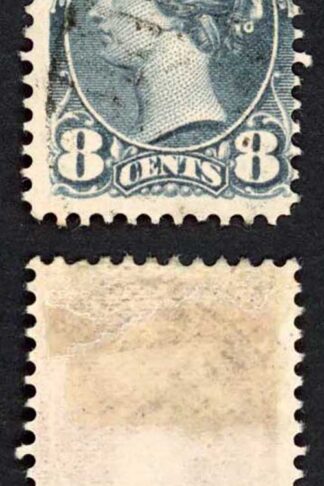 Canada SG119 8c Slate-purple Fresh Colour Cat 15 pounds
