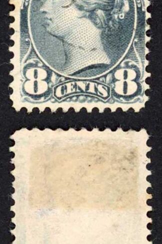 Canada SG119 8c Slate-purple Fresh Colour Cat 15 pounds