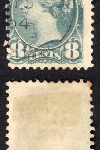 Canada SG118 8c Bluish Slate Fresh Colour Cat 15 pounds