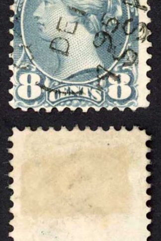 Canada SG118 8c Bluish Slate Fresh Colour Cat 15 pounds