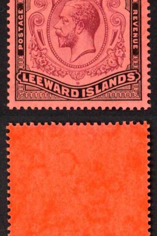 Leeward Is SG80 One Pound Wmk Fresh Colours SUPERB M/M Cat 225 pounds