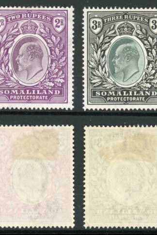 Somaliland SG41/4 Set of High Values Fresh Colours M/M Cat 273 pounds