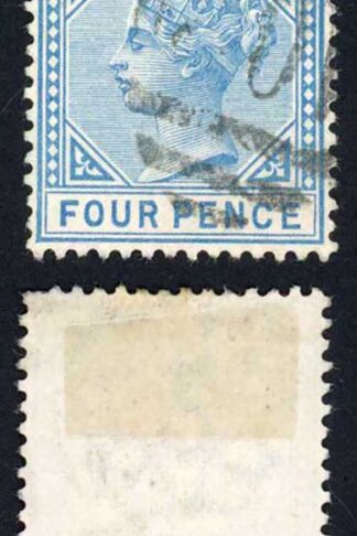 Antigua SG23 4d Blue Wmk CA Fresh Colours Cat 15 pounds