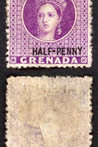 Grenada SG21 1/2d Deep Mauve Fresh Colour M/M Cat 17 pounds