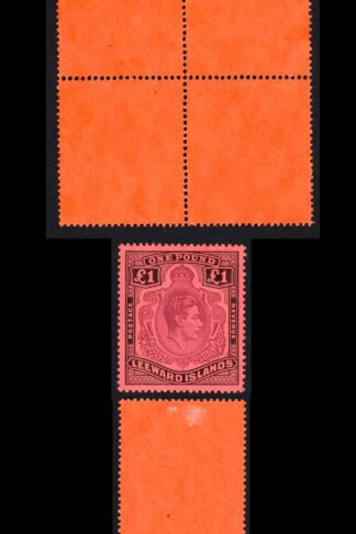 Leeward Is SG114a The 21a Flaw  Fresh Colour cat 450++ pounds