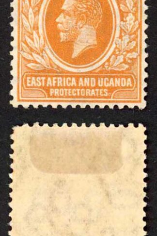 KUT SG47a 10 Orange Wmk Script Fresh Colour M/M Cat 13 pounds