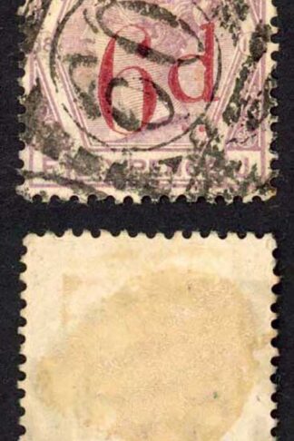 SG162 6d on 6d Lilac Cat 150 pounds