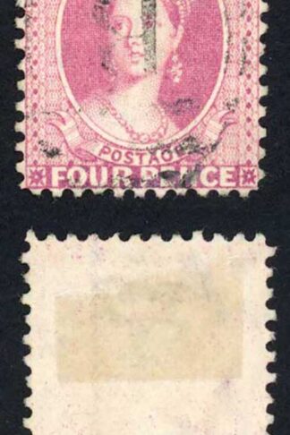 Bahamas SG41 4d Rose Wmk CA Perf 12 Fresh Colour Cat 45 pounds