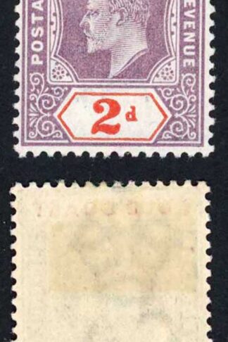 Gold Coast SG40 KEVII 2d Wmk CA Fresh Colour M/M Cat 50 pounds