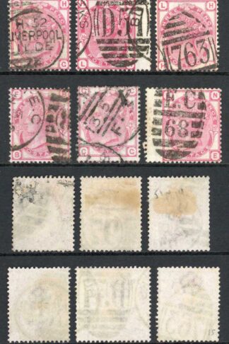 SG143 3d Rose Set of 9 Plates 11-20 Cat 780 pounds