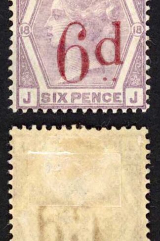 SG162 6d on 6d Fine Mint Cat 675 pounds