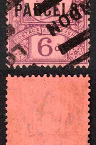 SGO66 6d Jubilee opt Govt Parcels Cat 75 pounds