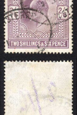 SG260 KEVII 2/6d Lilac DLR Cat 150 pounds