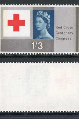 SG642p-4p 1963 Red Cross phos U/M