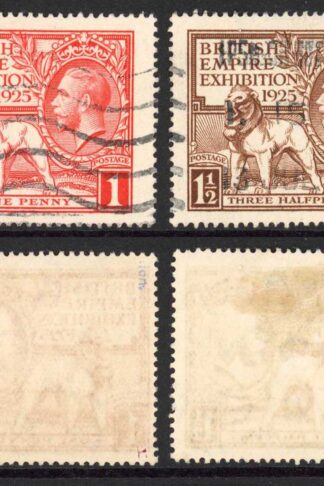 SG432/3 1925 Wembley Fine used Cat 100 pounds