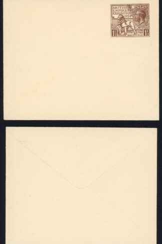 EP66 KGV 1924 Wembley 1 1/2d Envelope Superb Mint