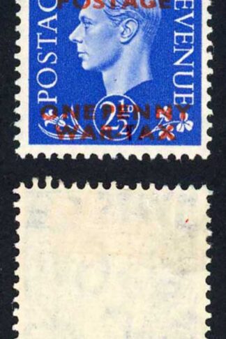 KGVI 1940 Thomas Todd (publisher of Stamp Magazine) 2 1/2d Blue WAR TAX ESSAY