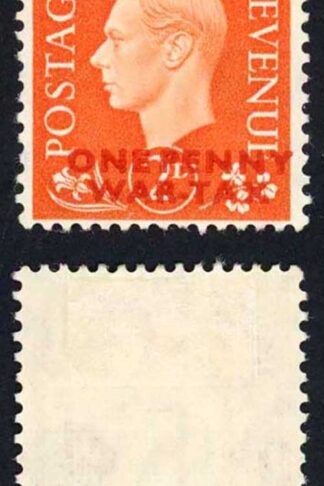 KGVI 1940 Thomas Todd (publisher of Stamp Magazine) 2d Orange WAR TAX ESSAY