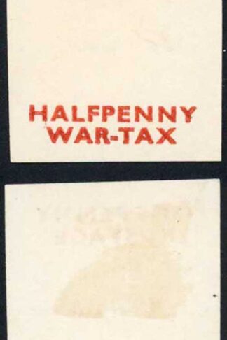 KGVI 1940 Thomas Todd (publisher of Stamp Magazine) TAX ESSAY PROOF
