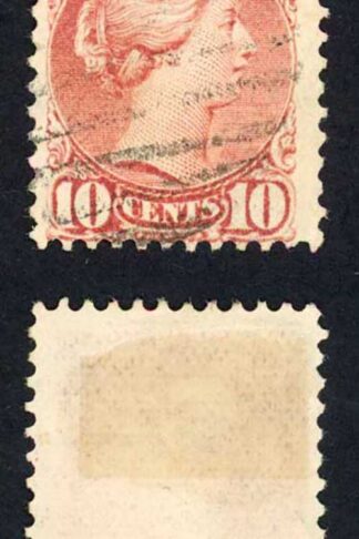 Canada SG111 10c Brownish Red Cat 42 pounds