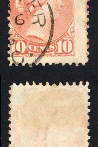 Canada SG111 10c Brownish Red Cat 42 pounds