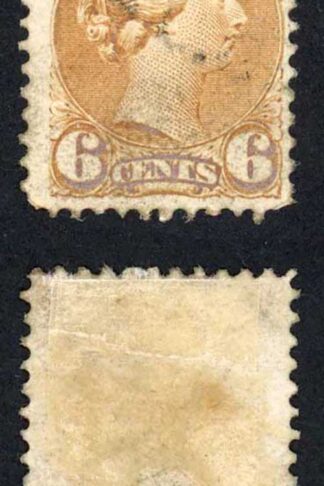 Canada Small Queen 6d fine used