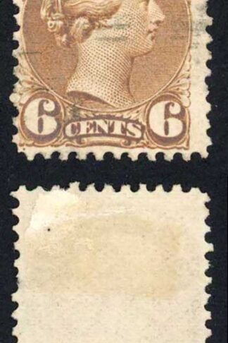Canada Small Queen 6d fine used