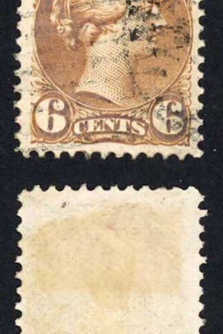 Canada Small Queen 6d fine used