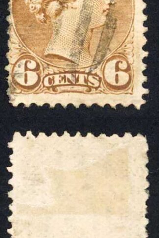 Canada Small Queen 6d fine used
