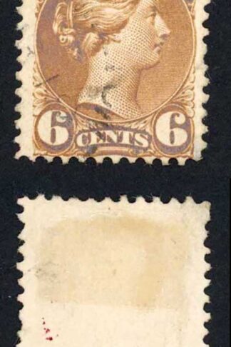 Canada Small Queen 6d fine used
