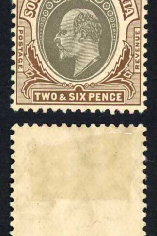 Southern Nigeria SG29ab 2/6 Wmk MCA Die 2 Fresh Colour M/M Cat 65 pounds