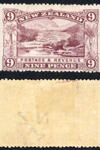 New Zealand SG326 9d Wmk 43 Perf 14 Fresh Colour M/M Cat 55 pounds