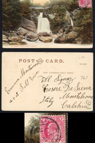 Cape of Good Hope KEVII 1d on a Postcard