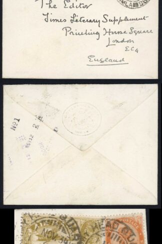 1934 Cover from Army Headquarters Simla to London