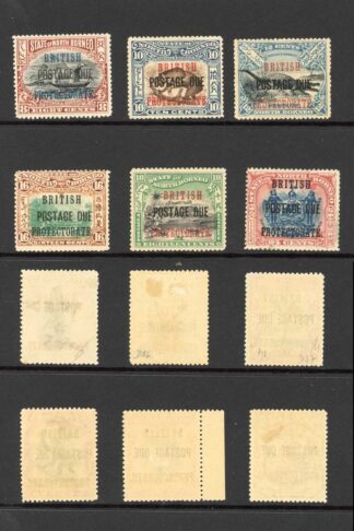North Borneo SGD37/D48 Set of 12 Fresh Colour M/M Cat 600 pounds